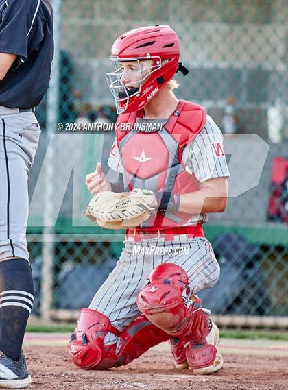 Thumbnail 2 in Valley Christian vs. Woodland Christian (CIF SJS D7 Final) photogallery.