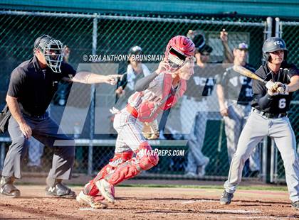 Thumbnail 3 in Valley Christian vs. Woodland Christian (CIF SJS D7 Final) photogallery.