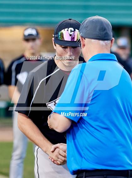 Thumbnail 3 in Valley Christian vs. Woodland Christian (CIF SJS D7 Final) photogallery.