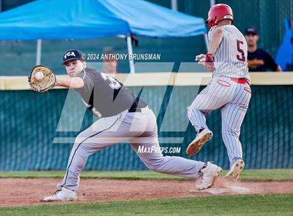 Thumbnail 3 in Valley Christian vs. Woodland Christian (CIF SJS D7 Final) photogallery.