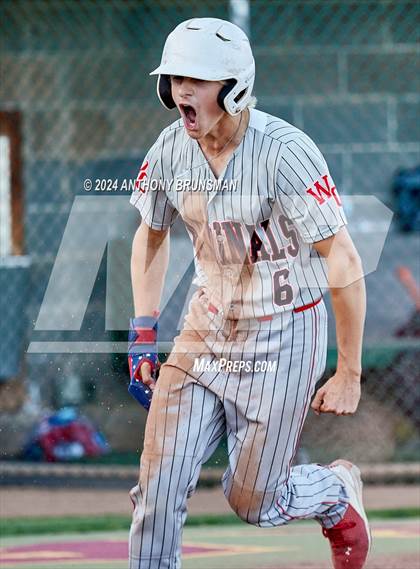 Thumbnail 3 in Valley Christian vs. Woodland Christian (CIF SJS D7 Final) photogallery.