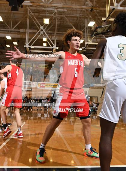 Thumbnail 1 in Mater Dei vs. Jesuit (Les Schwab Invitational) photogallery.