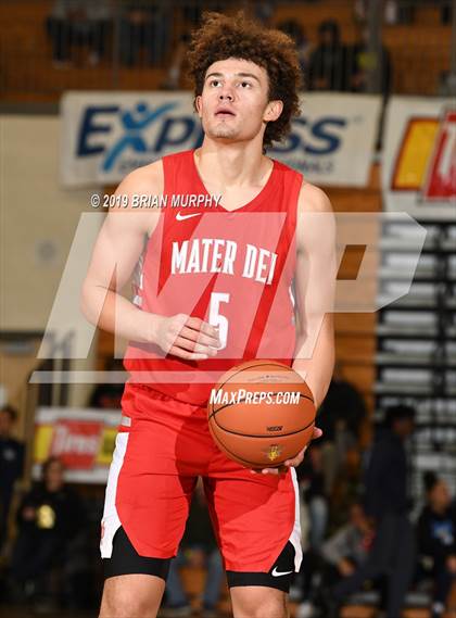 Thumbnail 2 in Mater Dei vs. Jesuit (Les Schwab Invitational) photogallery.
