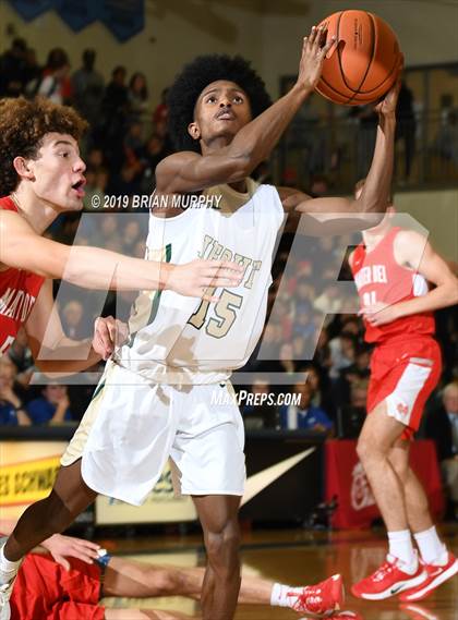 Thumbnail 1 in Mater Dei vs. Jesuit (Les Schwab Invitational) photogallery.