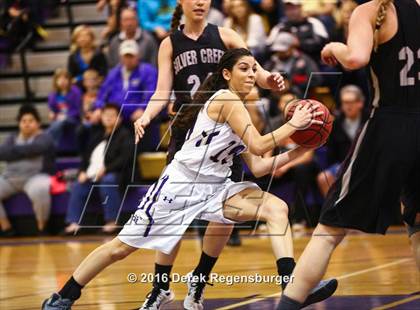 Thumbnail 3 in Silver Creek vs Holy Family (CHSAA 4A 1st Round) photogallery.