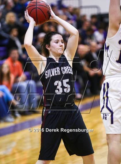 Thumbnail 3 in Silver Creek vs Holy Family (CHSAA 4A 1st Round) photogallery.