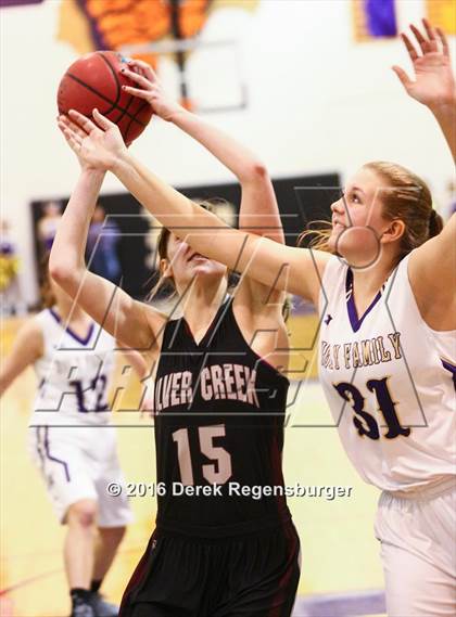 Thumbnail 2 in Silver Creek vs Holy Family (CHSAA 4A 1st Round) photogallery.