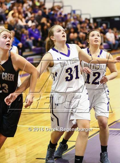 Thumbnail 1 in Silver Creek vs Holy Family (CHSAA 4A 1st Round) photogallery.