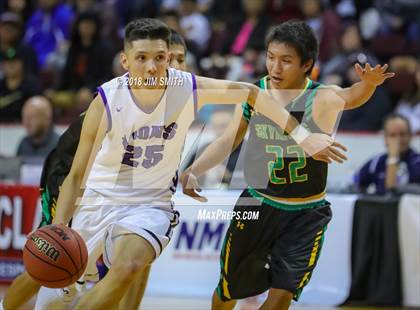 Thumbnail 3 in Newcomb @ Santa Rosa (NMAA 3A Quarterfinal) photogallery.