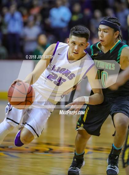 Thumbnail 2 in Newcomb @ Santa Rosa (NMAA 3A Quarterfinal) photogallery.