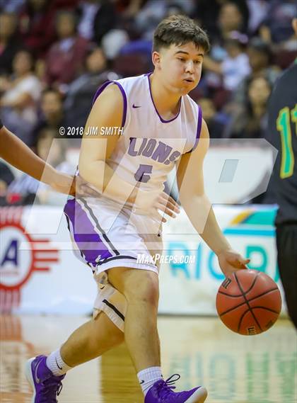 Thumbnail 2 in Newcomb @ Santa Rosa (NMAA 3A Quarterfinal) photogallery.