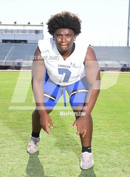 Thumbnail 1 in Chandler (Preseason Football Photoshoot) photogallery.
