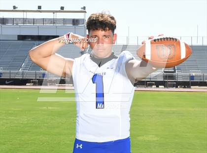 Thumbnail 3 in Chandler (Preseason Football Photoshoot) photogallery.