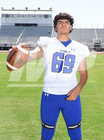 Thumbnail 1 in Chandler (Preseason Football Photoshoot) photogallery.