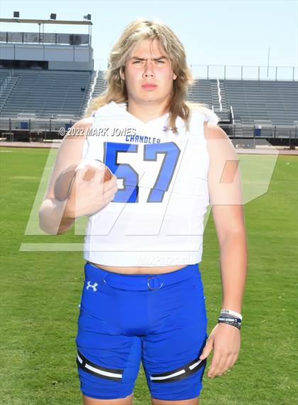 Thumbnail 3 in Chandler (Preseason Football Photoshoot) photogallery.