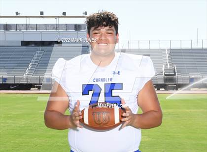 Thumbnail 2 in Chandler (Preseason Football Photoshoot) photogallery.