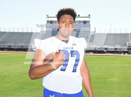 Thumbnail 1 in Chandler (Preseason Football Photoshoot) photogallery.