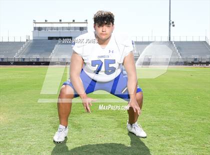 Thumbnail 2 in Chandler (Preseason Football Photoshoot) photogallery.