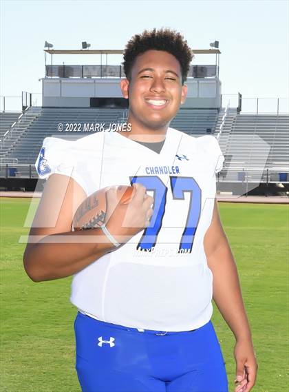 Thumbnail 2 in Chandler (Preseason Football Photoshoot) photogallery.