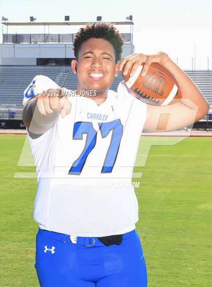 Thumbnail 2 in Chandler (Preseason Football Photoshoot) photogallery.