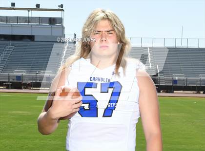 Thumbnail 2 in Chandler (Preseason Football Photoshoot) photogallery.