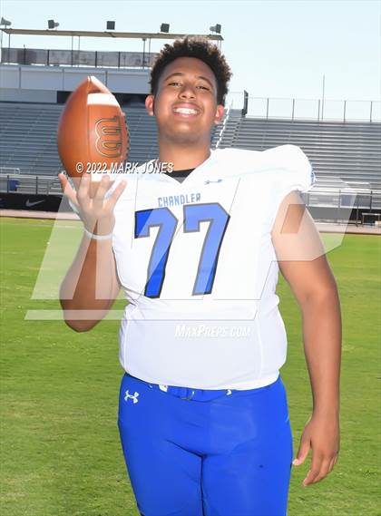 Thumbnail 1 in Chandler (Preseason Football Photoshoot) photogallery.