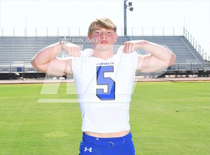 Thumbnail 2 in Chandler (Preseason Football Photoshoot) photogallery.