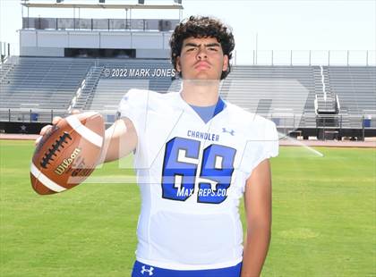 Thumbnail 2 in Chandler (Preseason Football Photoshoot) photogallery.