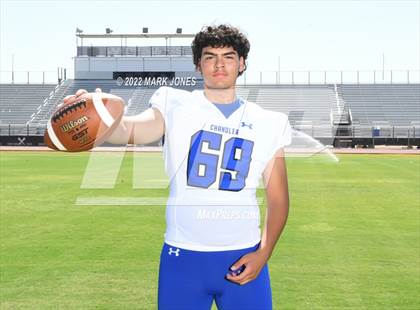 Thumbnail 2 in Chandler (Preseason Football Photoshoot) photogallery.