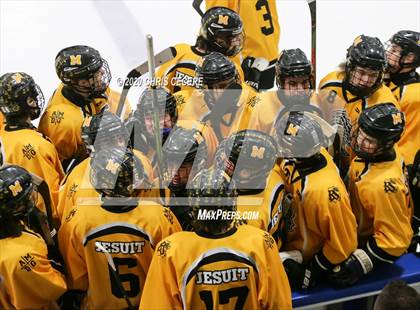 Thumbnail 1 in Penfield vs. McQuaid Jesuit (Section 5 Class A Quarterfinal) photogallery.