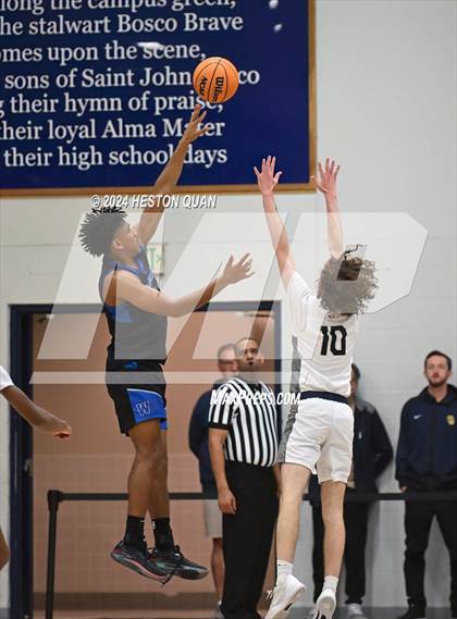 Thumbnail 1 in Windward @ St. John Bosco (CIF State D1 SoCal Regional Playoffs) photogallery.