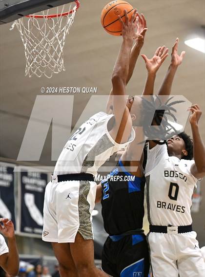 Thumbnail 2 in Windward @ St. John Bosco (CIF State D1 SoCal Regional Playoffs) photogallery.