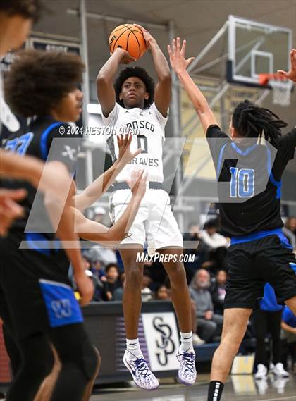 Thumbnail 2 in Windward @ St. John Bosco (CIF State D1 SoCal Regional Playoffs) photogallery.