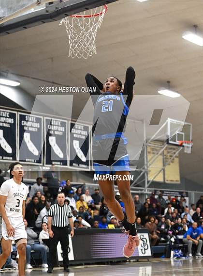 Thumbnail 2 in Windward @ St. John Bosco (CIF State D1 SoCal Regional Playoffs) photogallery.