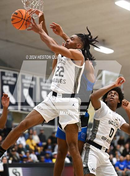 Thumbnail 2 in Windward @ St. John Bosco (CIF State D1 SoCal Regional Playoffs) photogallery.