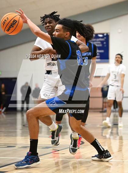 Thumbnail 1 in Windward @ St. John Bosco (CIF State D1 SoCal Regional Playoffs) photogallery.