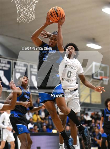 Thumbnail 1 in Windward @ St. John Bosco (CIF State D1 SoCal Regional Playoffs) photogallery.