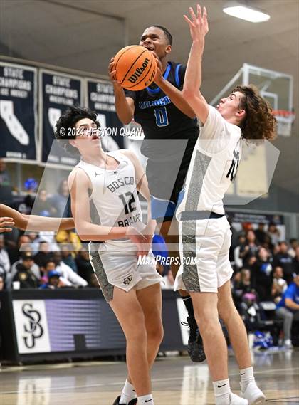 Thumbnail 1 in Windward @ St. John Bosco (CIF State D1 SoCal Regional Playoffs) photogallery.