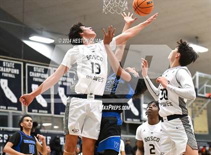 Thumbnail 3 in Windward @ St. John Bosco (CIF State D1 SoCal Regional Playoffs) photogallery.
