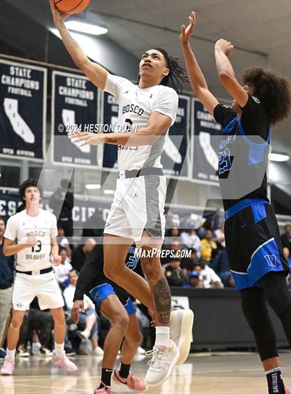 Thumbnail 2 in Windward @ St. John Bosco (CIF State D1 SoCal Regional Playoffs) photogallery.