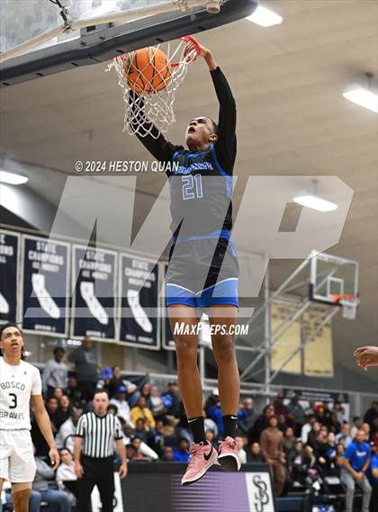 Thumbnail 2 in Windward @ St. John Bosco (CIF State D1 SoCal Regional Playoffs) photogallery.