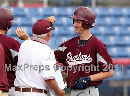 Thumbnail 2 in Sutherland vs. Burnt Hills-Ballston Lake (NYSPHSAA Class A Final) photogallery.