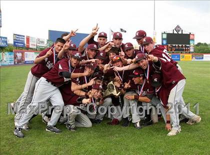 Thumbnail 3 in Sutherland vs. Burnt Hills-Ballston Lake (NYSPHSAA Class A Final) photogallery.