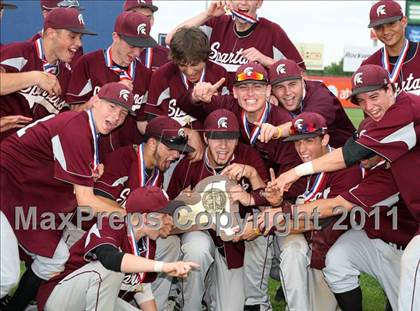 Thumbnail 2 in Sutherland vs. Burnt Hills-Ballston Lake (NYSPHSAA Class A Final) photogallery.