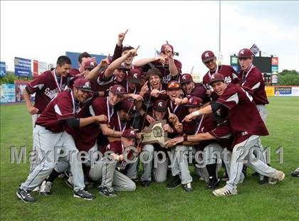 Thumbnail 3 in Sutherland vs. Burnt Hills-Ballston Lake (NYSPHSAA Class A Final) photogallery.
