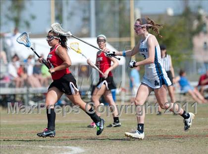Thumbnail 1 in Ursuline Academy v St Andrew's (D1 TGHSLL State Quarterfinal)  photogallery.