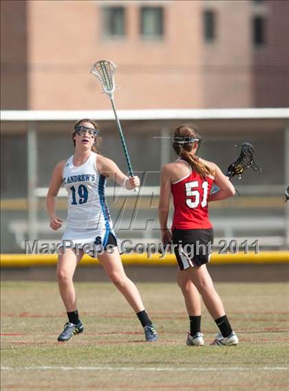Thumbnail 1 in Ursuline Academy v St Andrew's (D1 TGHSLL State Quarterfinal)  photogallery.