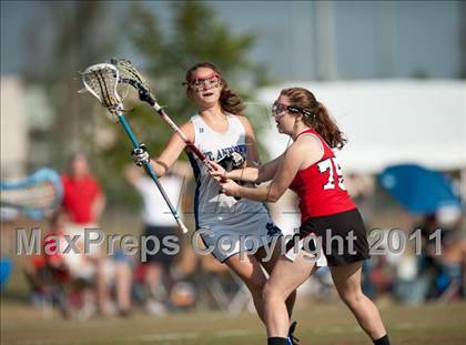 Thumbnail 2 in Ursuline Academy v St Andrew's (D1 TGHSLL State Quarterfinal)  photogallery.