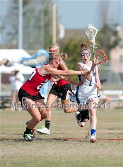 Thumbnail 3 in Ursuline Academy v St Andrew's (D1 TGHSLL State Quarterfinal)  photogallery.