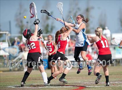 Thumbnail 3 in Ursuline Academy v St Andrew's (D1 TGHSLL State Quarterfinal)  photogallery.